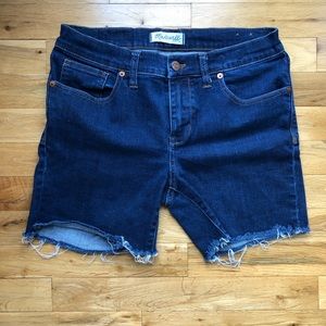 Madewell Jean shorts in Quincy Wash